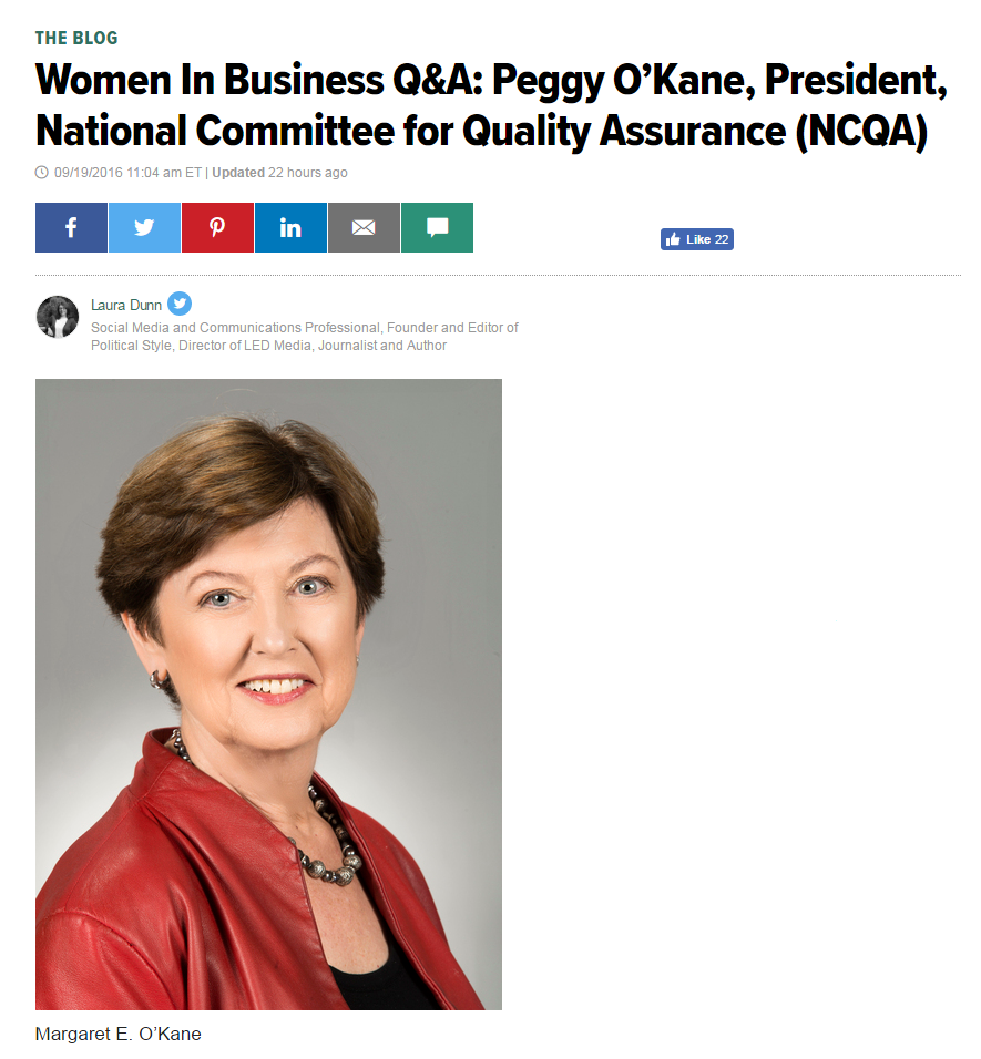 Peggy O'Kane - A Woman in Business